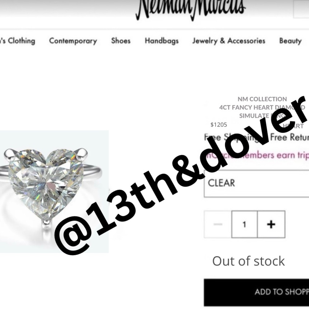 14k4ct Heart Ring - Picture 10 of 10